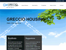 Tablet Screenshot of greccio.org